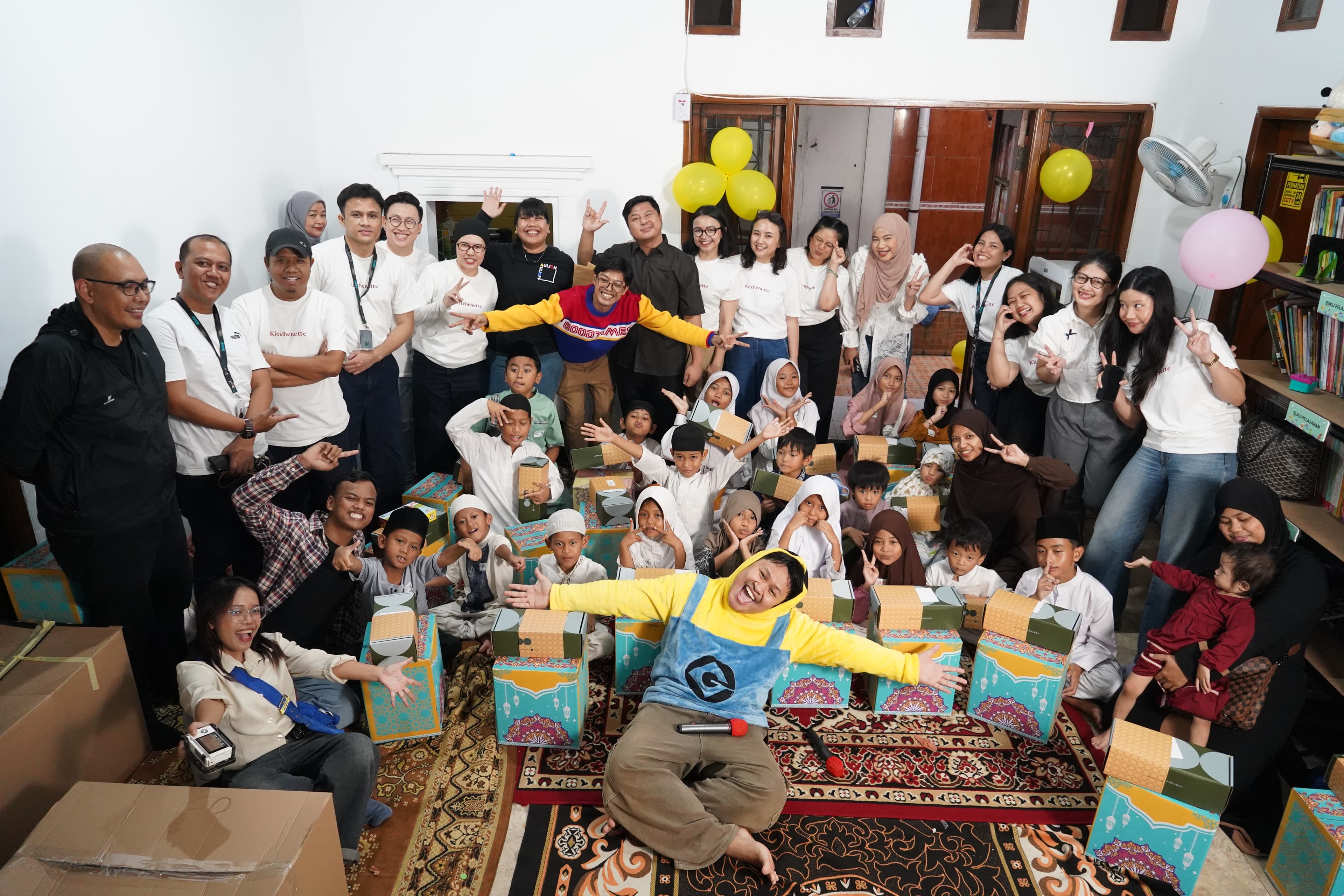 Kebersamaan Sederhana Kitchenette Bersama Anak-Anak di Panti Asuhan Aksi Nyata